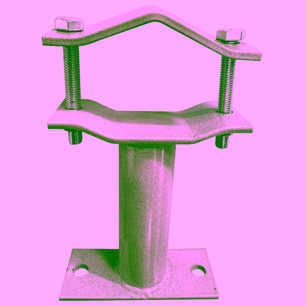 Кронштейн настенный КСМ-10 для установки мачты